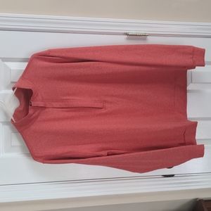 Matte Grey Half Zip Pullover